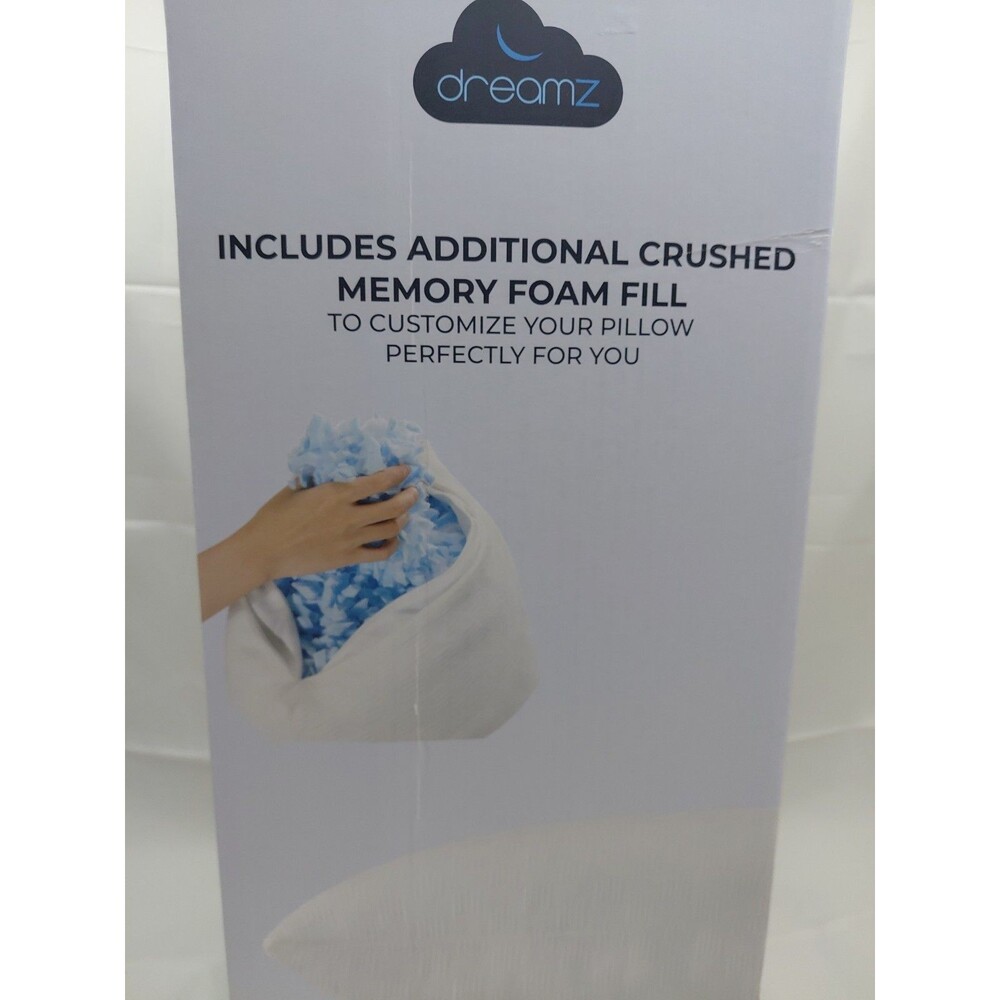 Cooling Pillow JUMBO  Size, Shredded Memory Foam Cool Pillow for Hot Sleepers